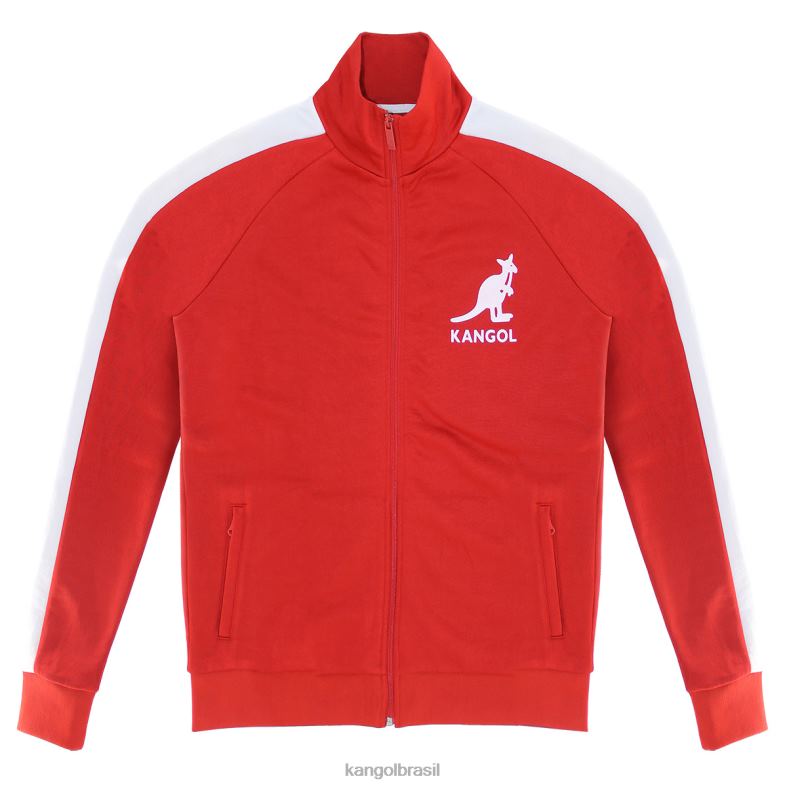 vestuário | Kangol homens vermelho equestre jaqueta terry frances Z48801162