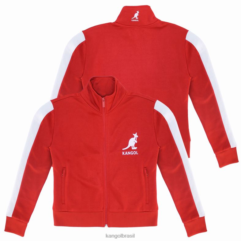 vestuário | Kangol mulheres vermelho equestre jaqueta terry frances Z48801143