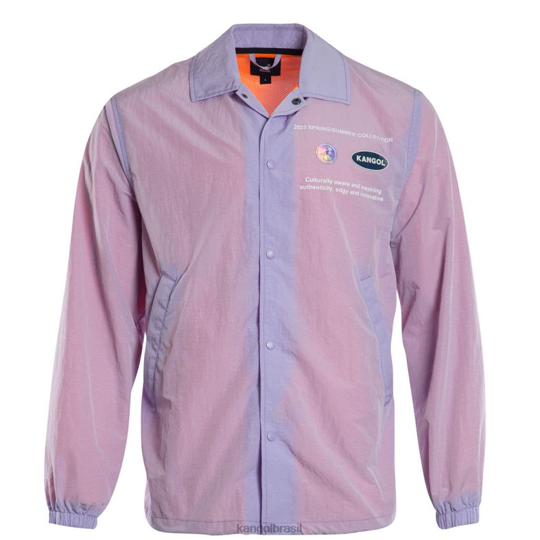 vestuário | Kangol unissex lavanda jaqueta fora deste mundo Z48801203