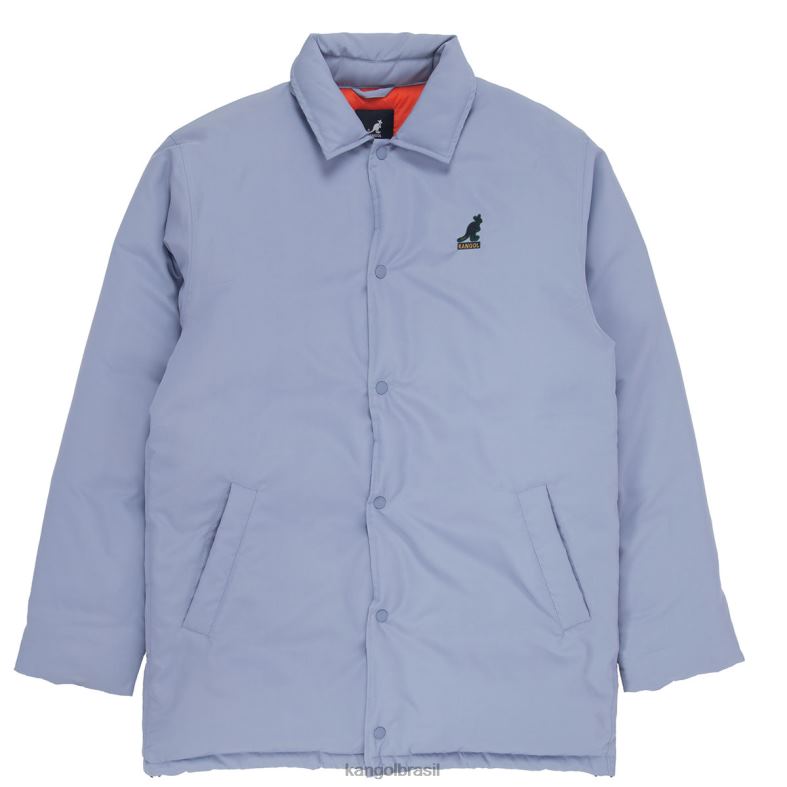 vestuário | Kangol unissex lilás gelado jaqueta oversized Z48801228